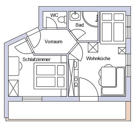 Grundriss Typ B2